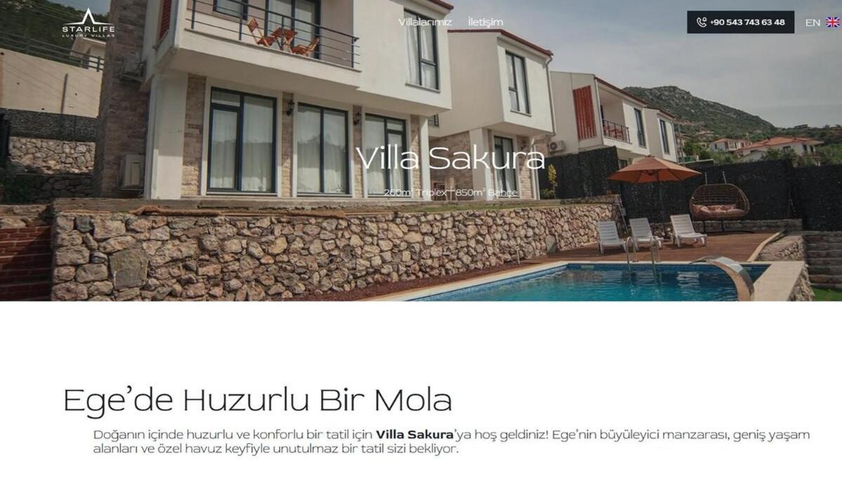 Villa Sakura Sogut  Екстер'єр фото